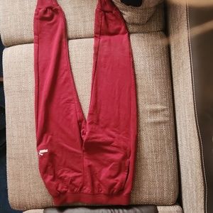 Red Puma Sweatpants